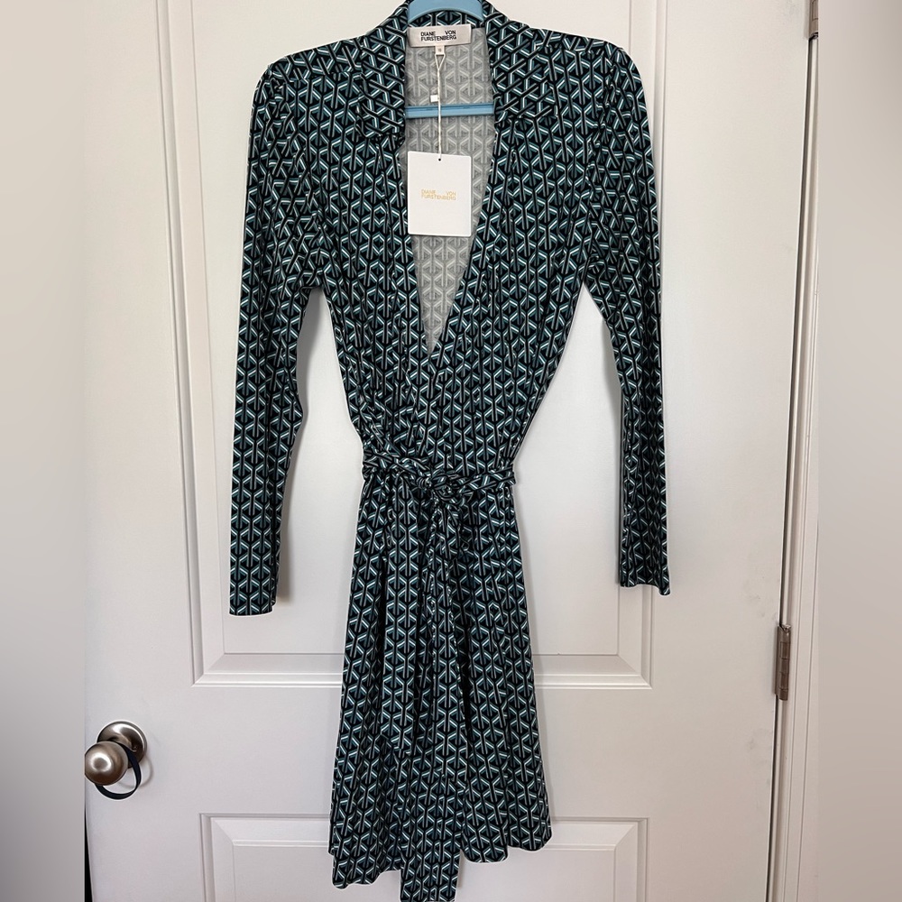 Diane Von Furstenberg Silk Wrap Dress